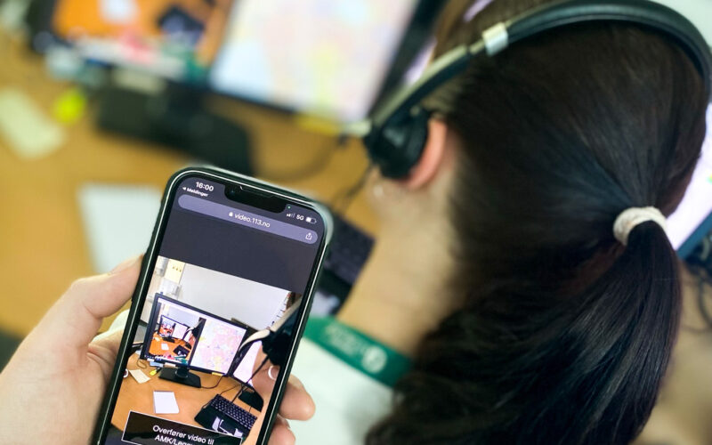 Illustrasjon Nyhetsmelding rapport 2 2022 video i legevaktsentral