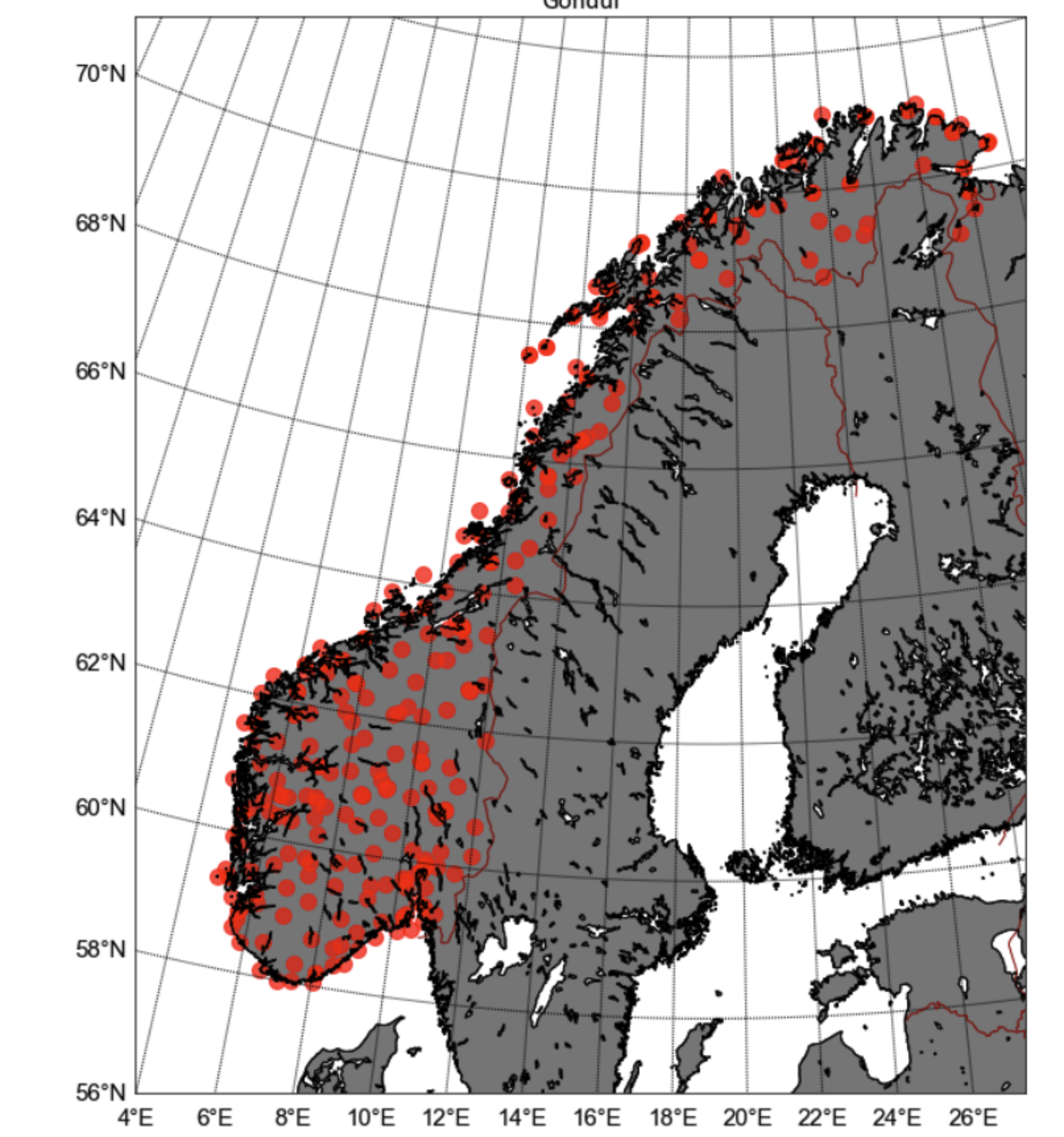 Øistein Johnsen, Rapporten har brukt målinger fra 249 meteorologiske stasjoner som grunnlag., Screenshot 2025 06 03 at 13 11 18, , 