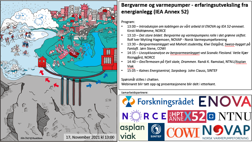 Bergvarme webinar oversikt