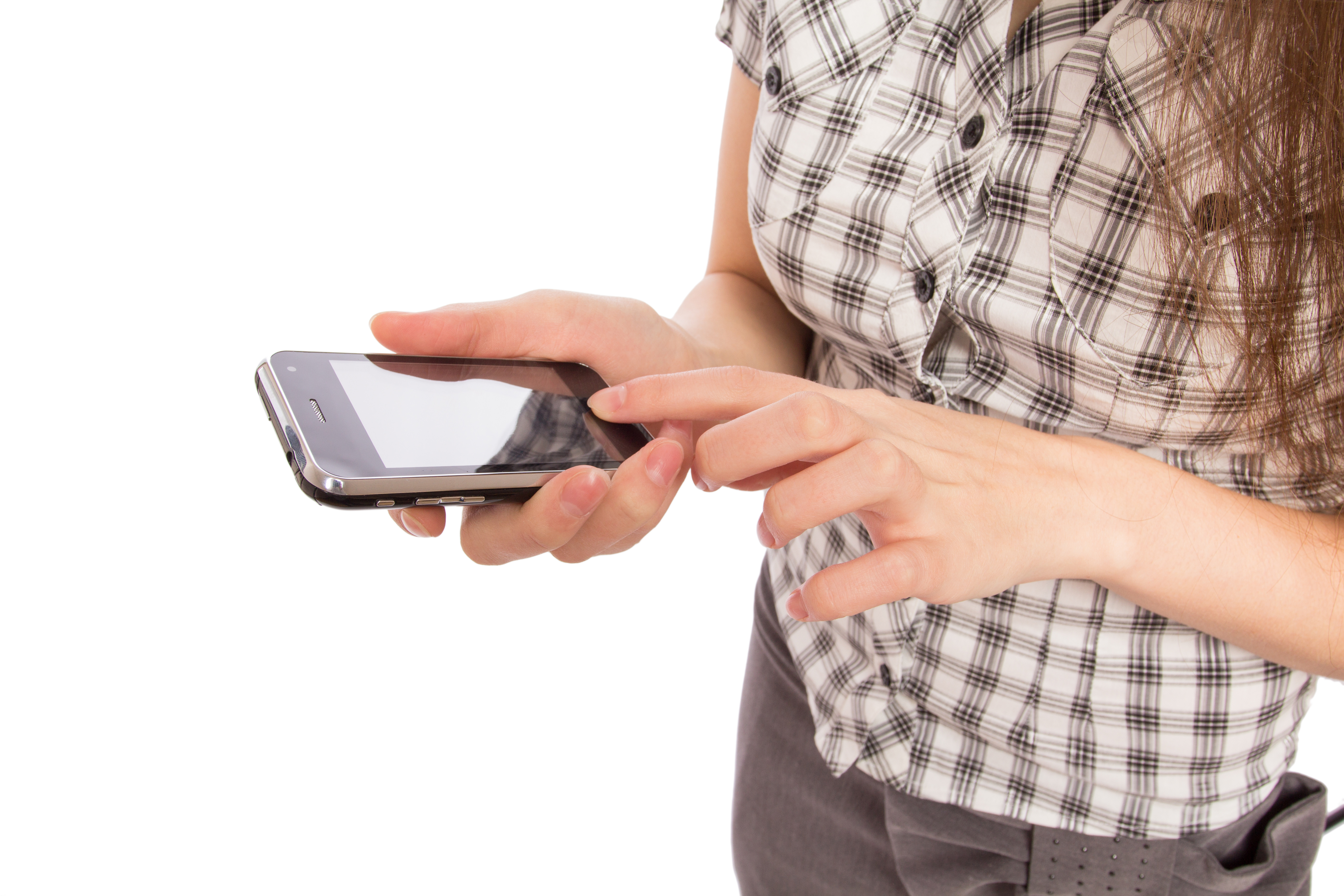 COLOURBOX_dame med mobil 16:9