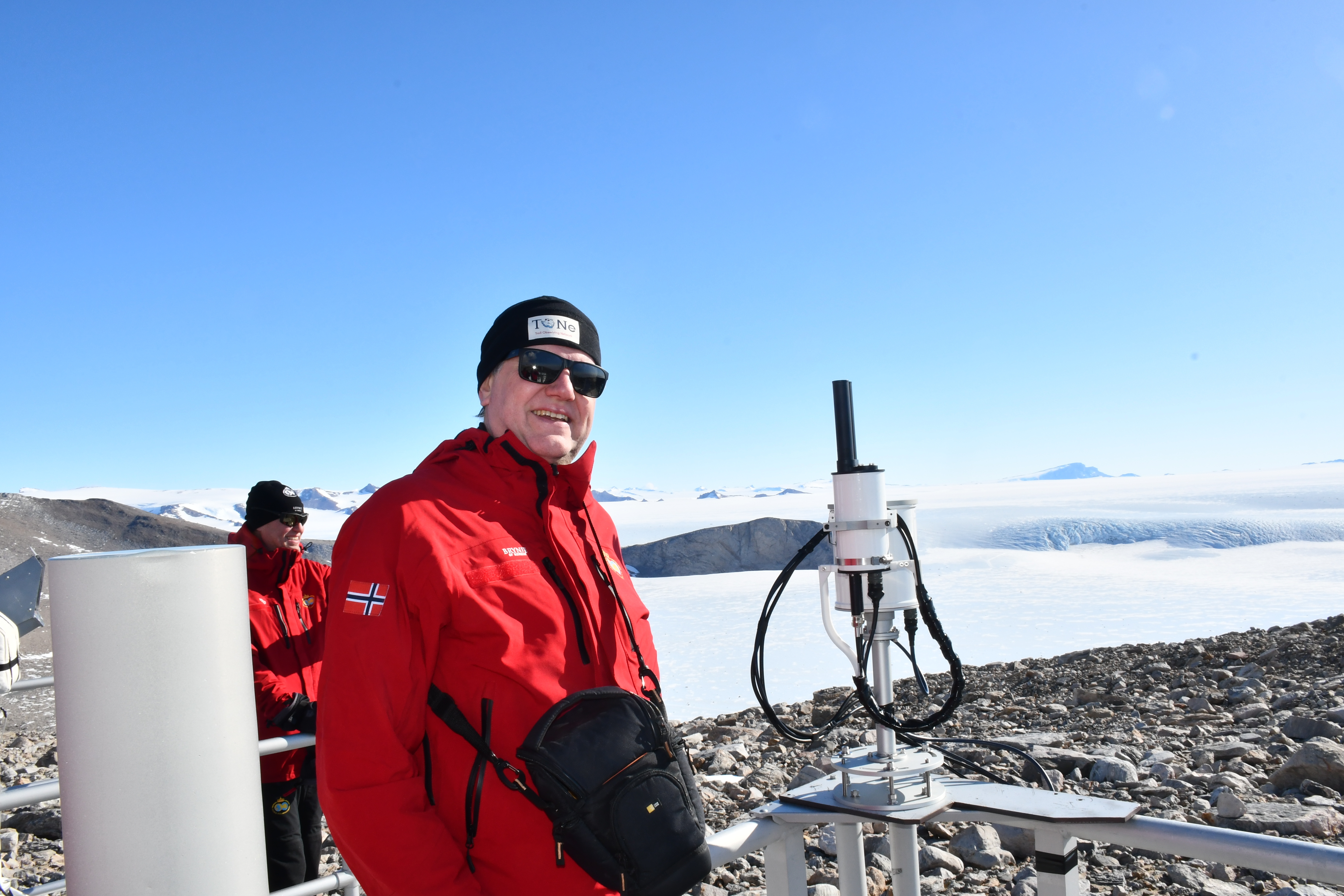 Rune Storvold i Antarktis