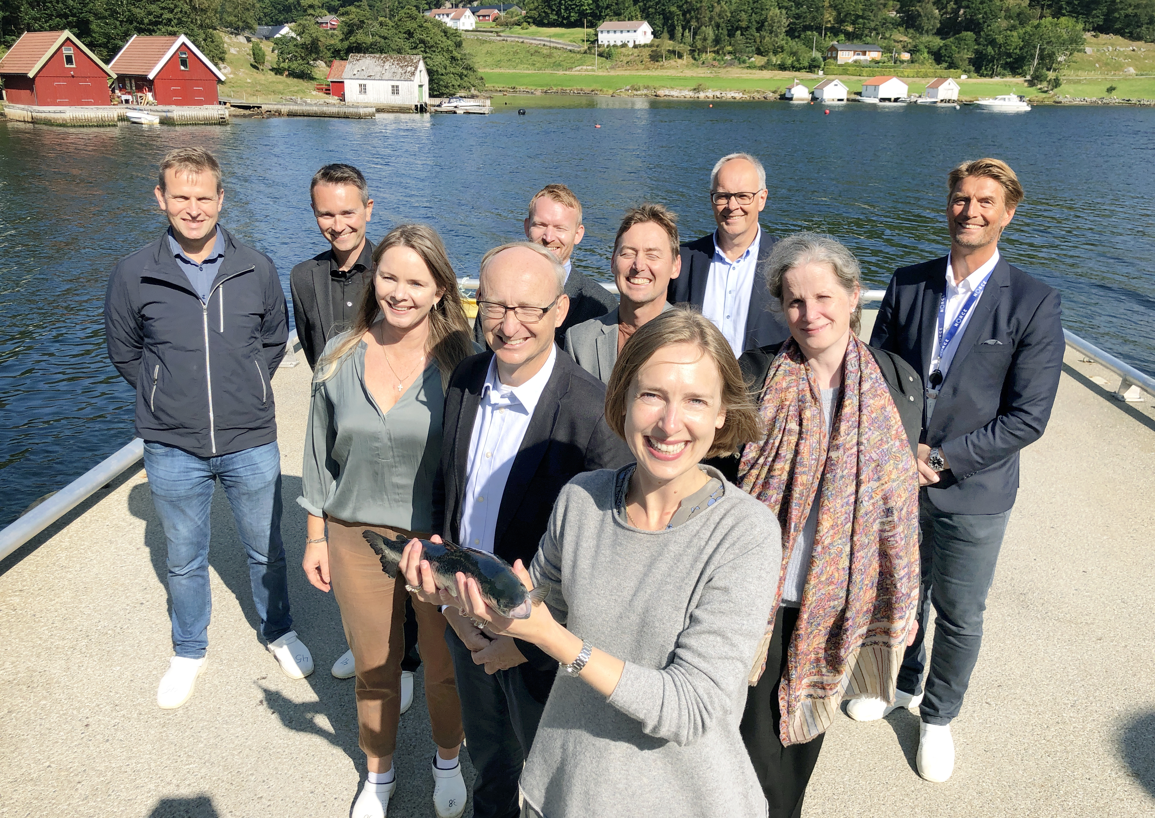 Grønn plattform Iselin offshore havbruk