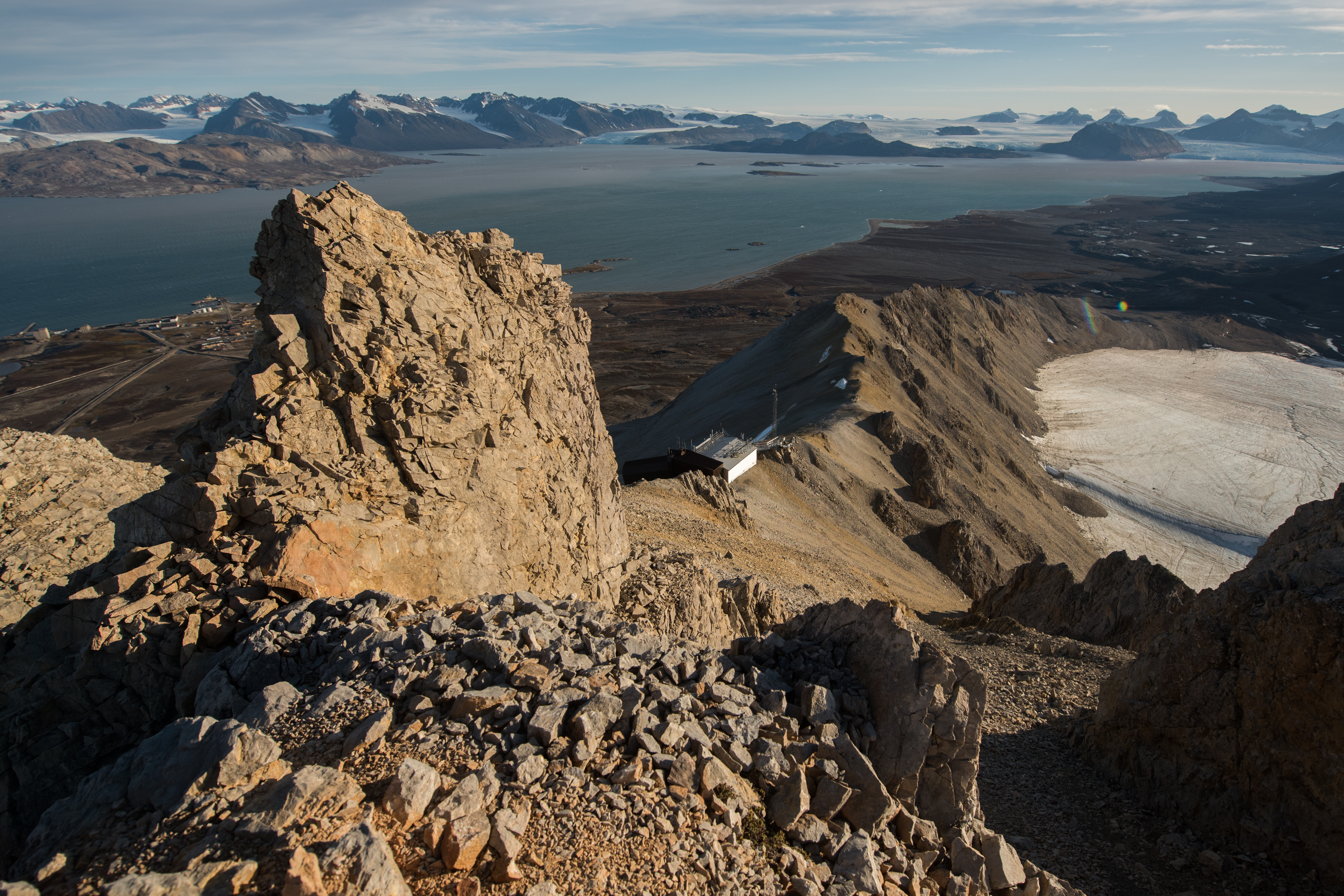 Zeppelin Observatory station Svalbard ICOS Konsta Punkka 3