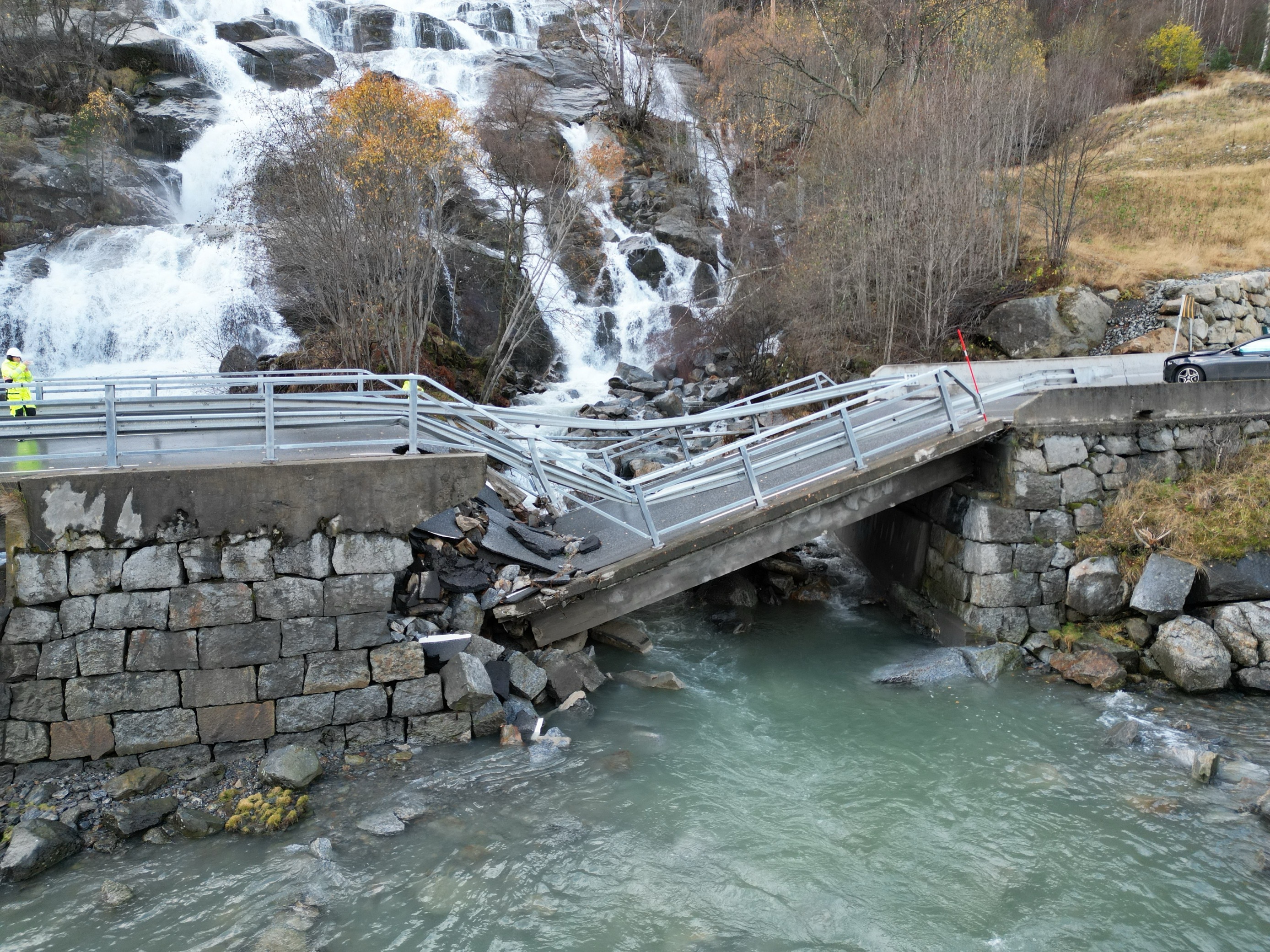 Fv 550 Edna bru kollaps Morten Søreide Iversen
