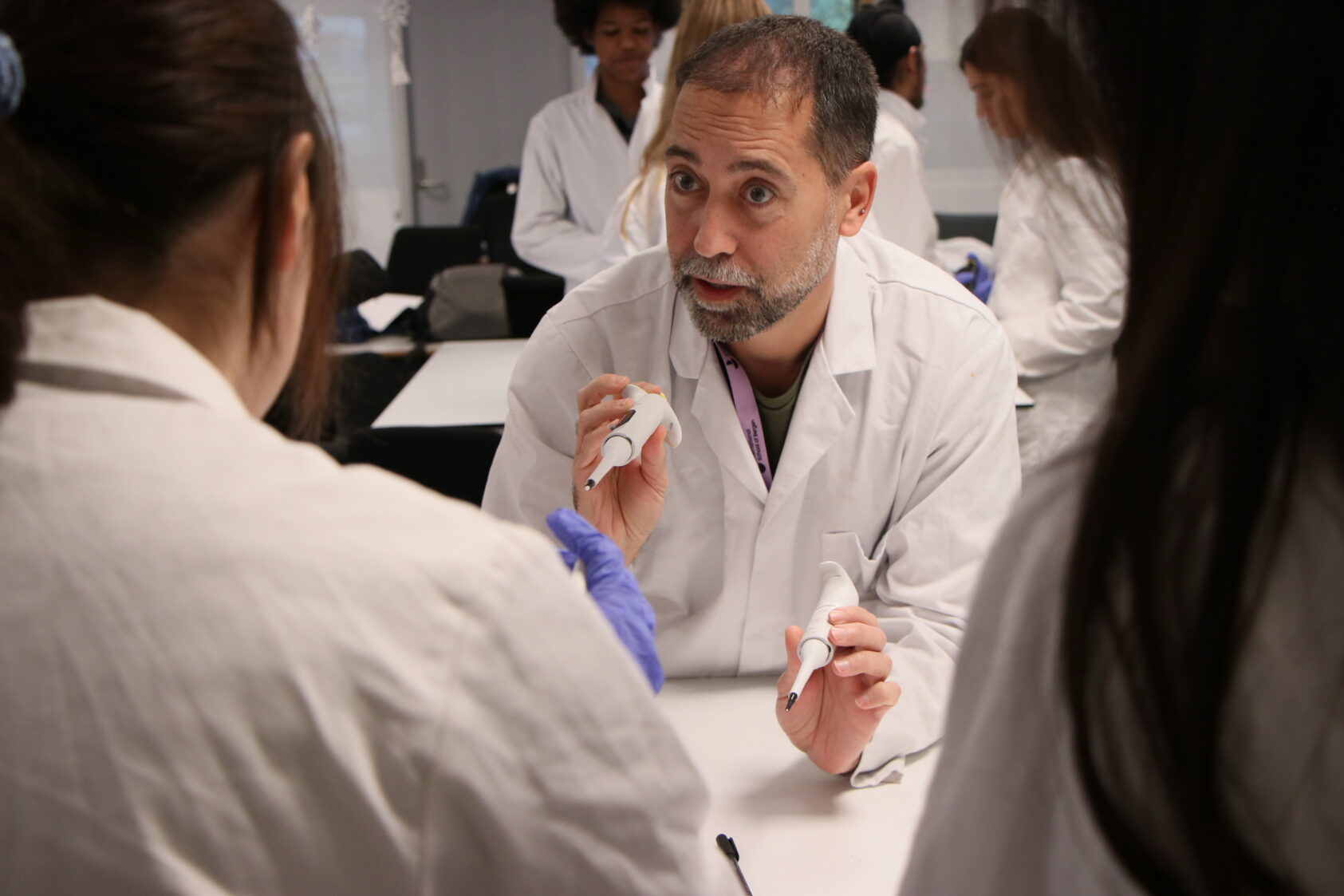 Thomas Hovmøller Ris, Antonio García-Moyano emphasises the importance of exact volumes to the pupils, IMG 9947, , 