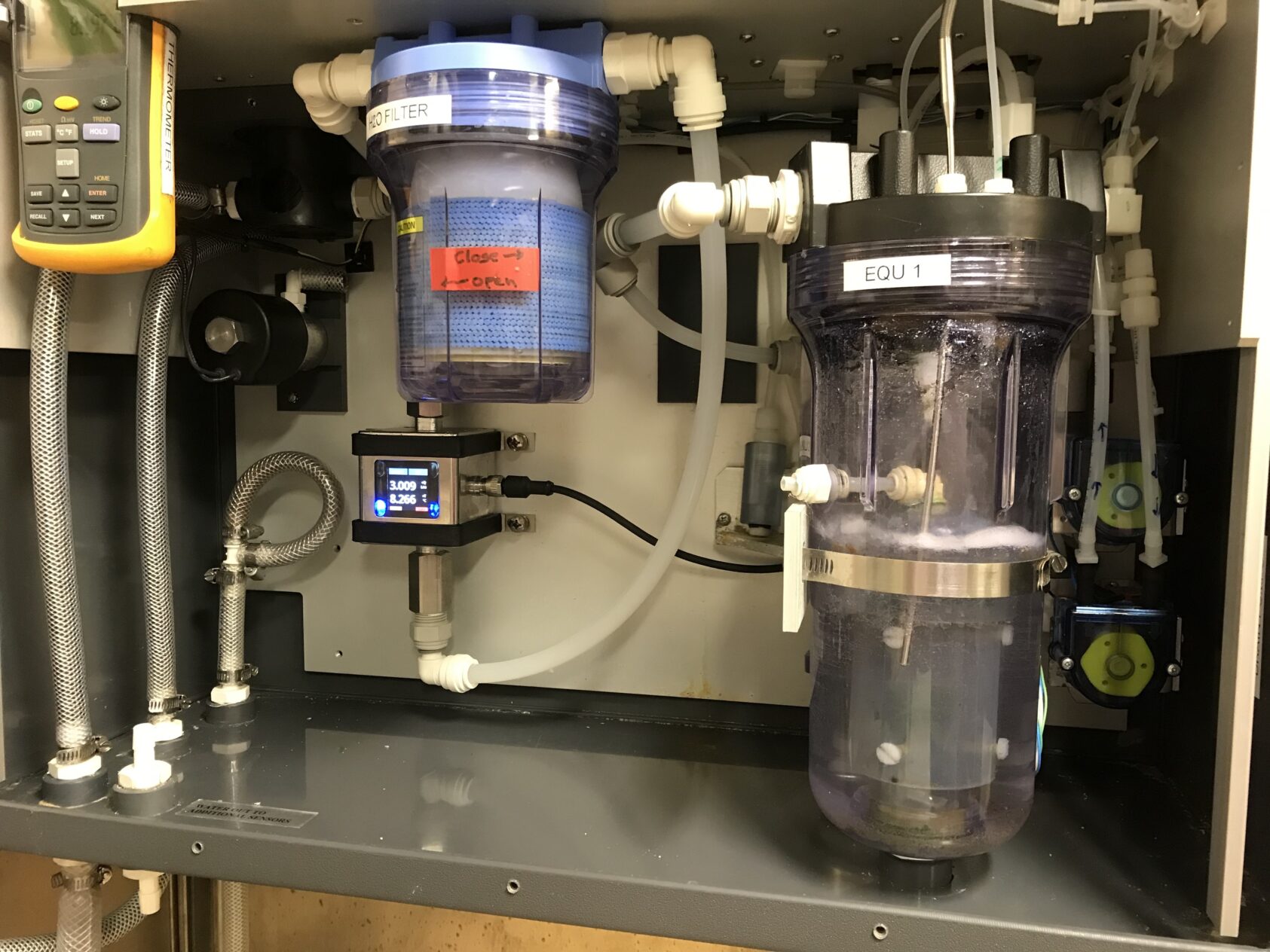 Foto: Ingunn Skjelvan, NORCE, Målestasjon på forskningsfatøyet G.O. Sars, IMG 2563 photographer Ingunn Skjelvan NORCE, , 