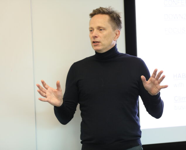 Photo: Thomas Hovmøller Ris, Climate researcher Erik Kolstad from NORCE will lead the project, 0 S0 A0981, , Standing man speaking