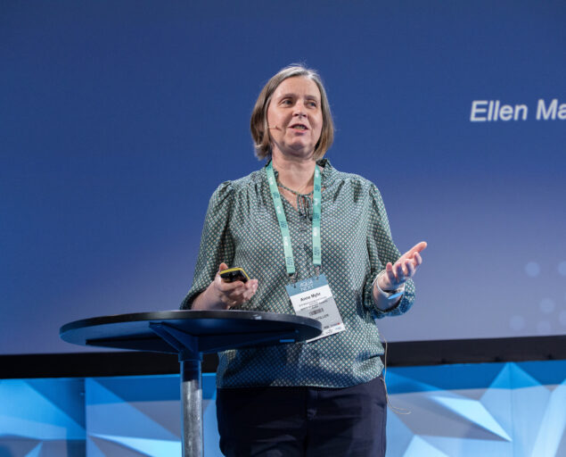 Thomas Hovmøller Ris, Myhr snakket om utfordringer og muligheter for sirkulærøkonomi innen havbruk, Anne Ingeborg Myhr, , 