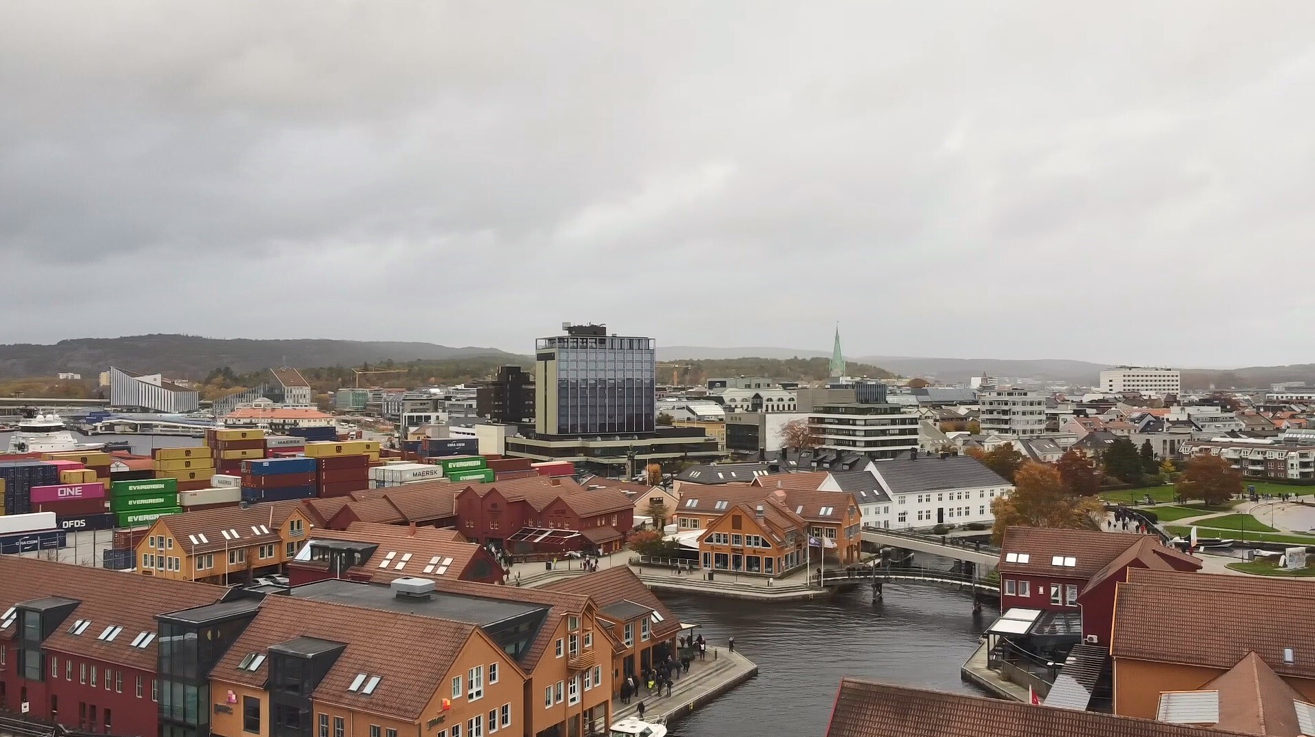 Kristiansand Dronefoto Veronica Helle