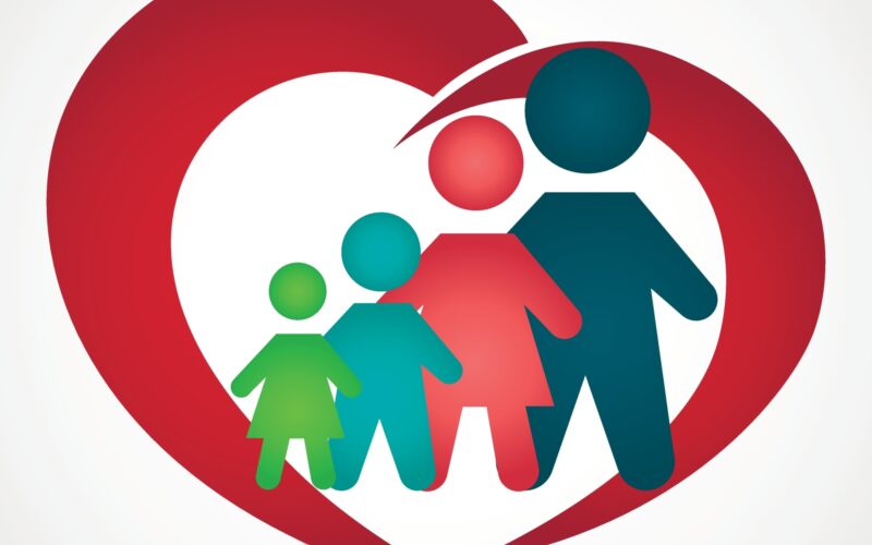 Famlie i hjerte COLOURBOX8889193