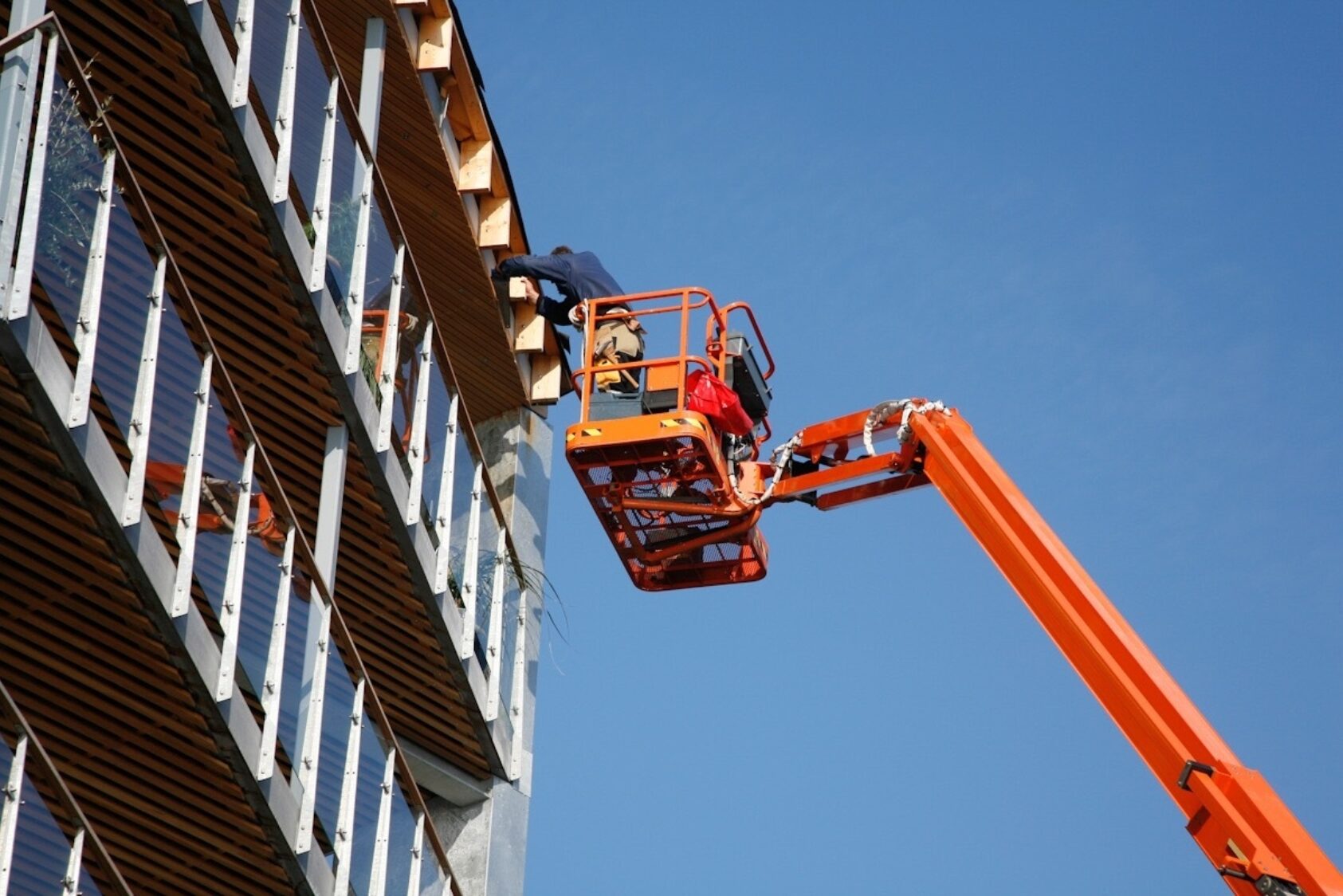 , , Arbeider i lift illustrasjonsbilde colourbox, , 