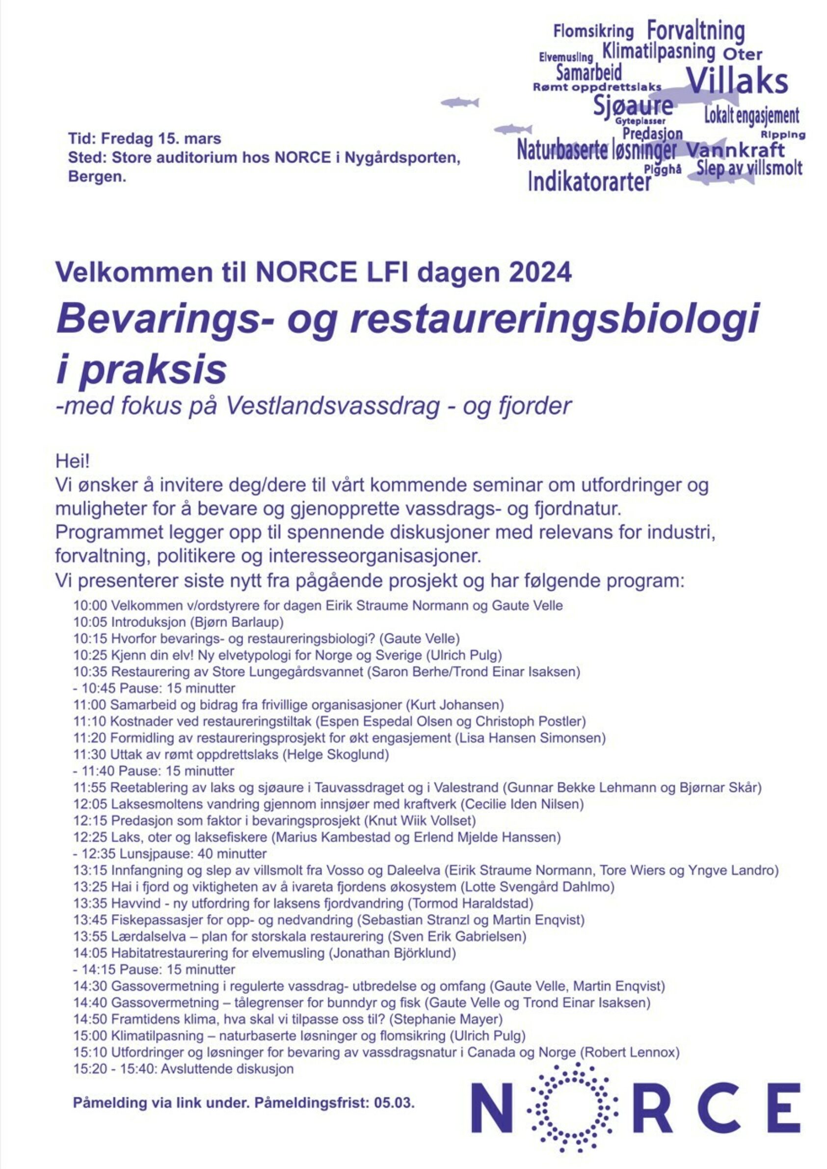 , Programmet for LFI-dagen 2024, LFI dagen program, , 
