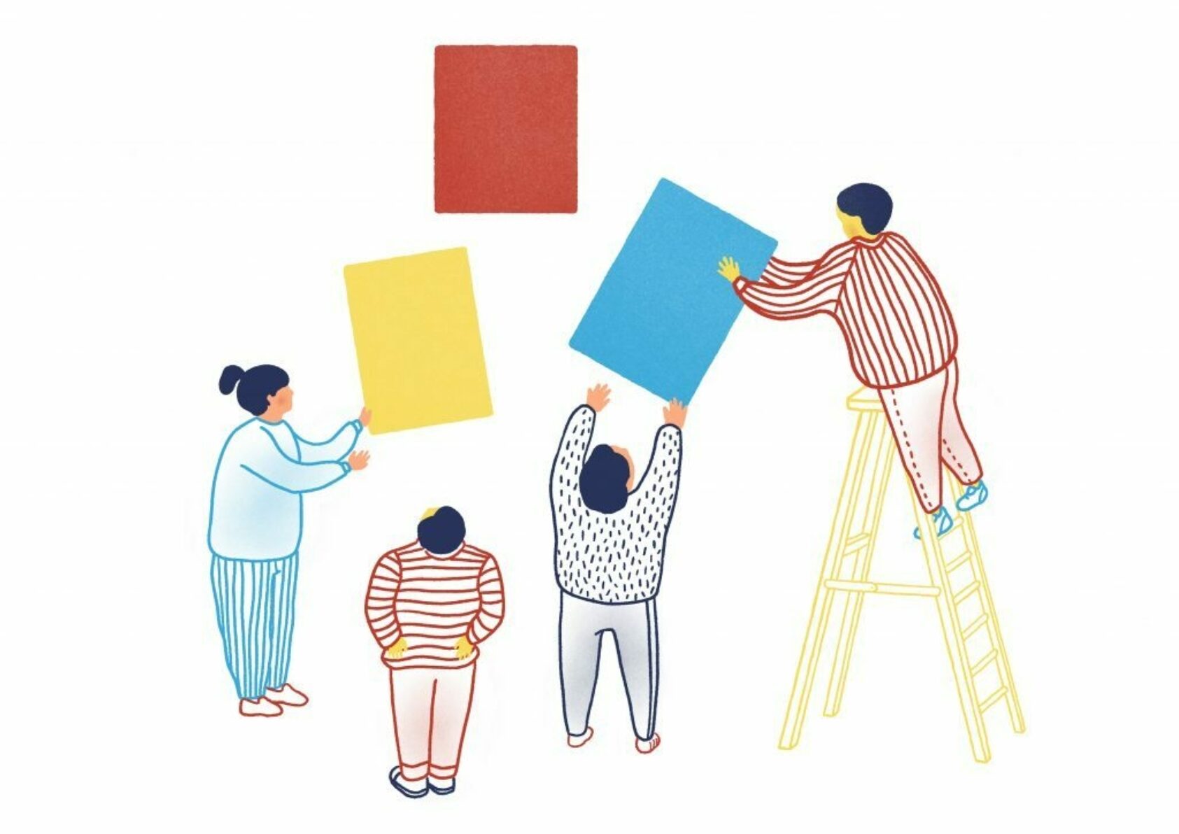 Illustrasjon: Frida Strømme, Illustrasjon fra nettsiden bli-involvert.no, Samhandle 1 1024x724, , 