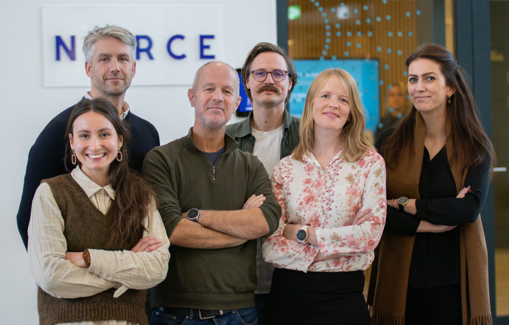 , The project group (from the top left): Martin Skagseth, Selina Rombach, Jon Rogstad, Sigbjørn Svalestuen, Tonje Fyhn, and project manager Vigdis Sveinsdottir. (Not pictured: Johan Lövgren), Engage 4100, , 