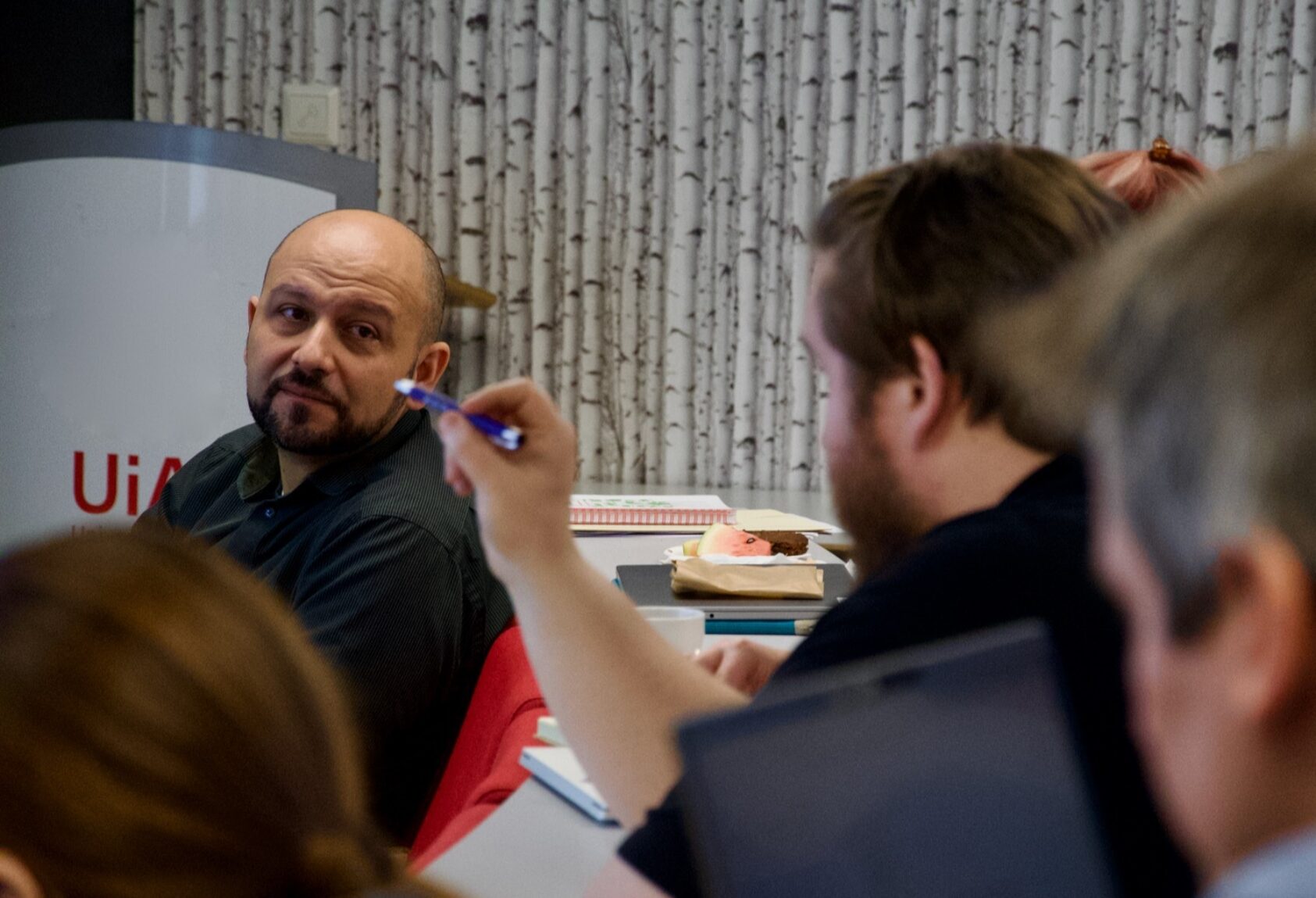 Arne Roger Janse, Nabil Belbachir, Research Director at NORCE and iBot4CRMs Project Coordinator, I Bot4 CR Ms kickoff 1388 1, , 