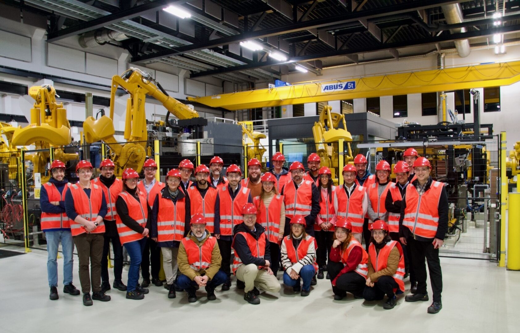 Arne Roger Janse, The EU project iBot4CRMs just kicked off. Here the partners visits the copper refinery at Glencore Nikkelverk in Kristiansand, Norway., I Bot4 CR Ms kickoff 1408 1, , 
