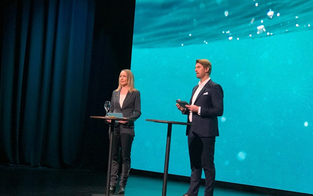 Åpning av NAMC- North Atlantic Microplastic Centre fra Forum Scene i Bergen og via stream 9. desember 2020.