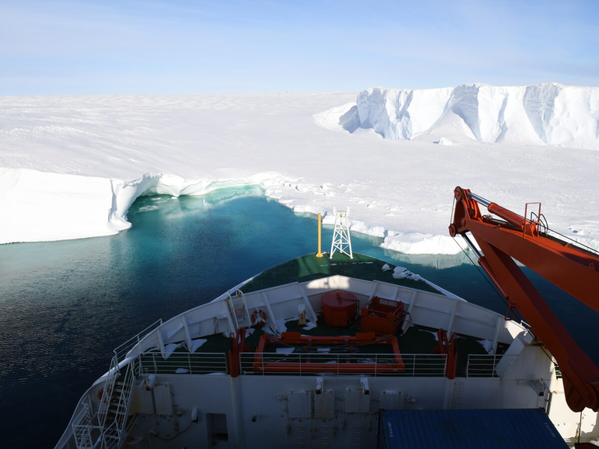 Svein Østerhus, Foto tatt av Svein Østerhus på ett av sine 15 tokt til Antarktis., Antarktisbilde NORCE, , 