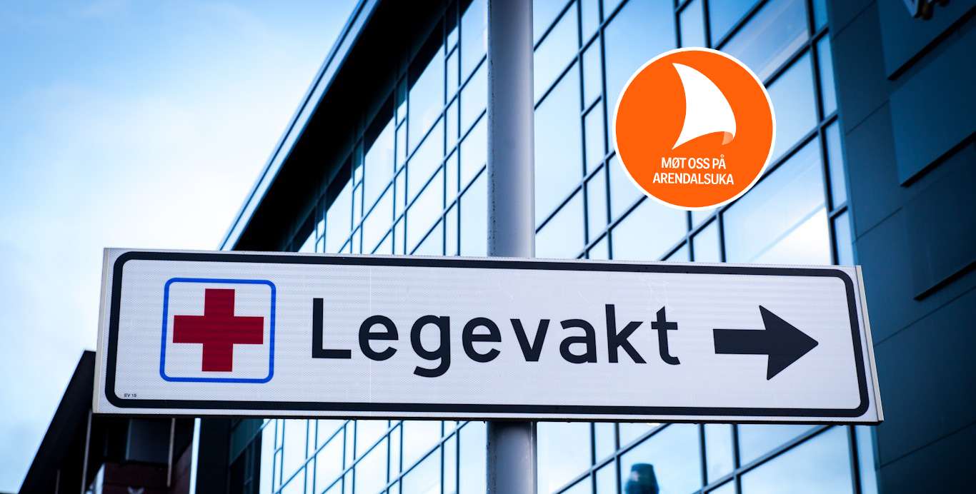 AU2023 legevaktskilt
