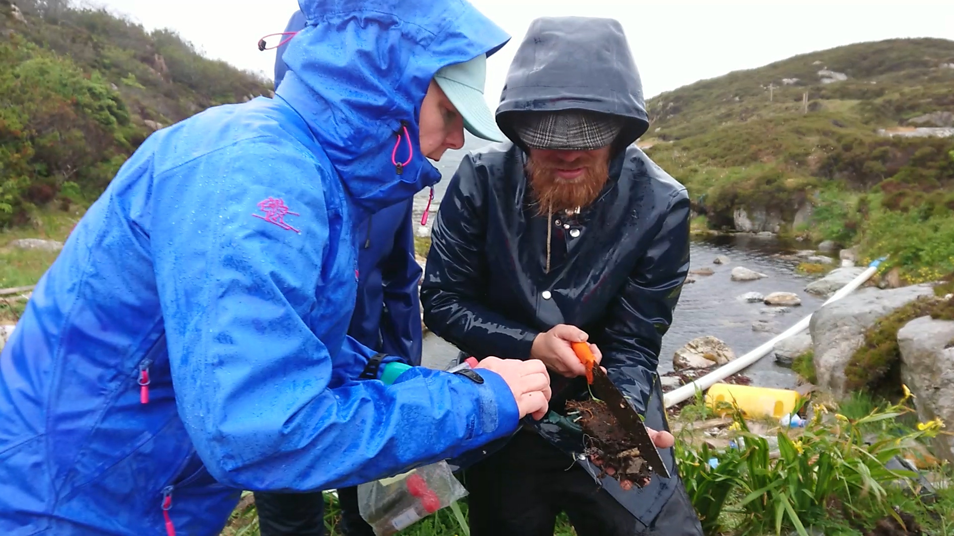 Bødtker jordprøver plast foto Andreas R Graven NORCE