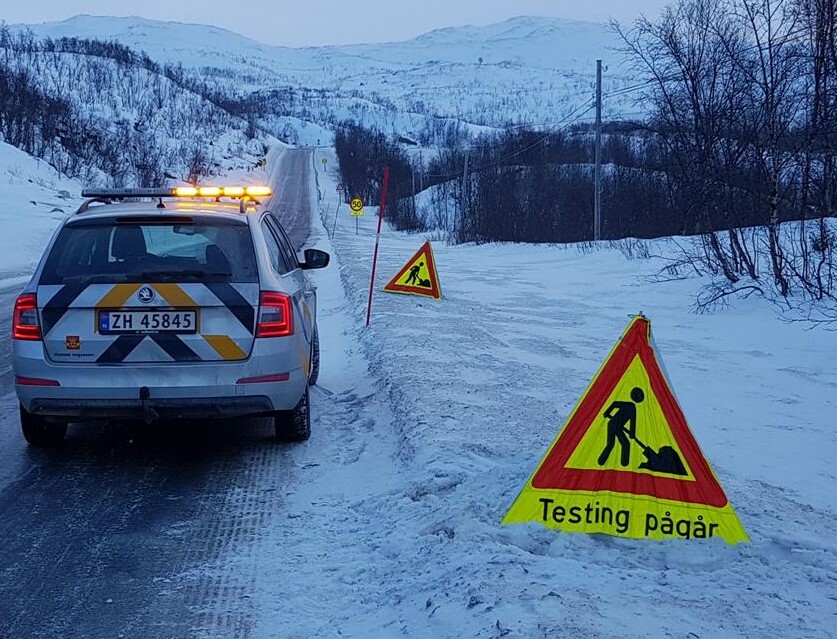 , Photo: Statens vegvesen, Test Skilting Crop, , 